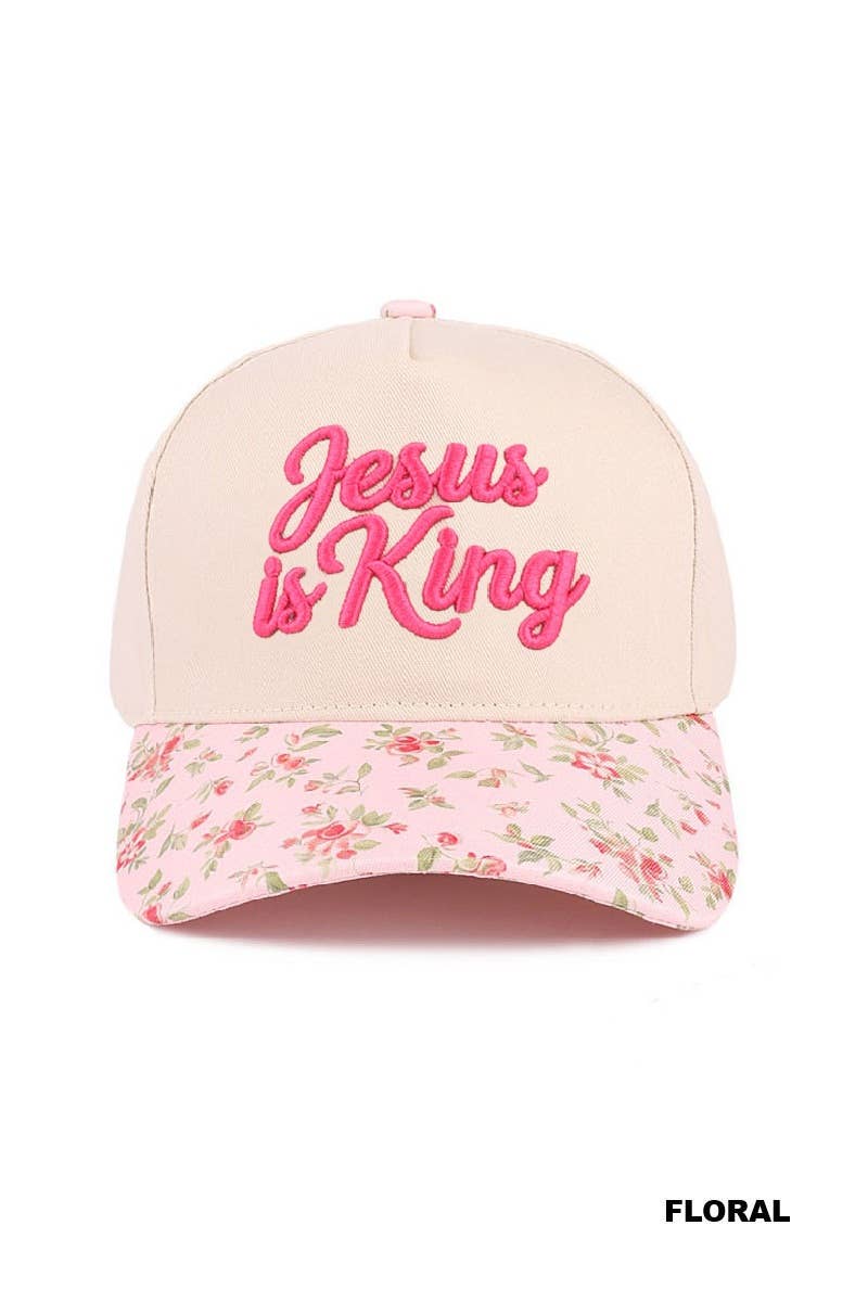 Jesus Is King Ball Cap