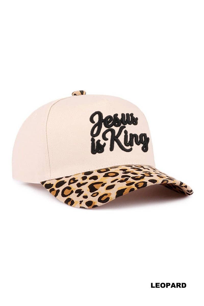 Jesus Is King Ball Cap