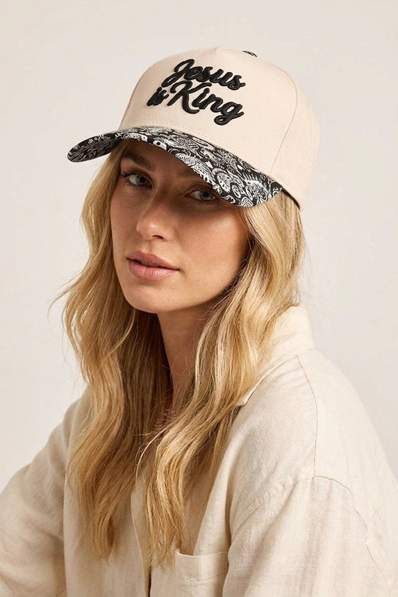 Jesus Is King Ball Cap
