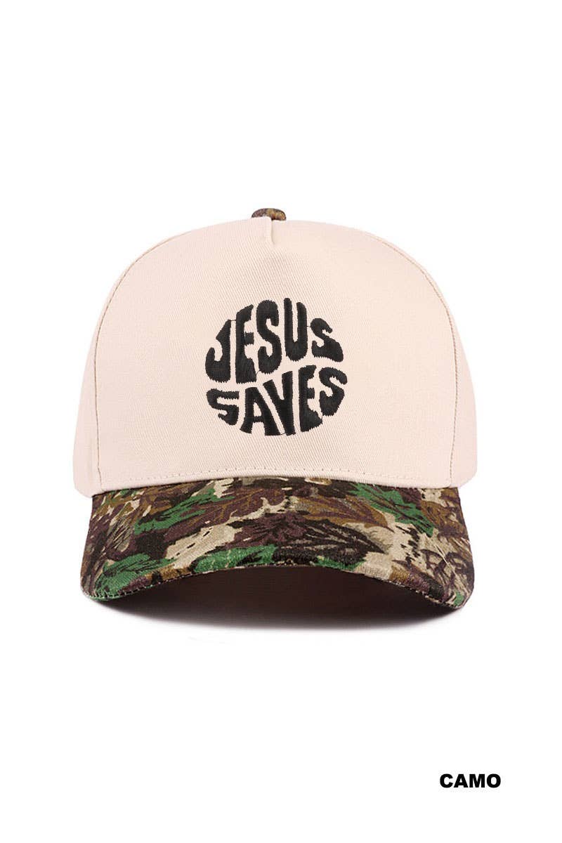 Jesus Saves Ball Cap